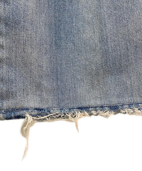 Maison Margiela（メゾンマルジェラ）Maison Margiela (メゾンマルジェラ) Pleated Jeans スカイブルー サイズ:38の古着・服飾アイテム