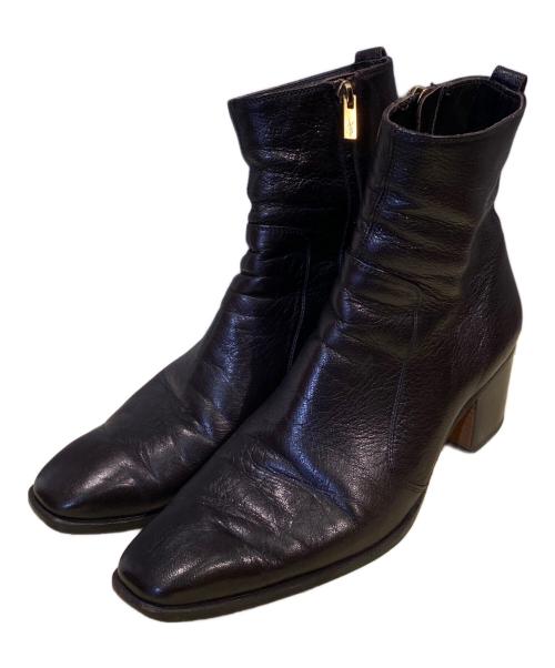 Yves Saint Laurent（イヴサンローラン）Yves Saint Laurent (イヴサンローラン) ジョニーブーツ ブラウン サイズ:40 1/2の古着・服飾アイテム