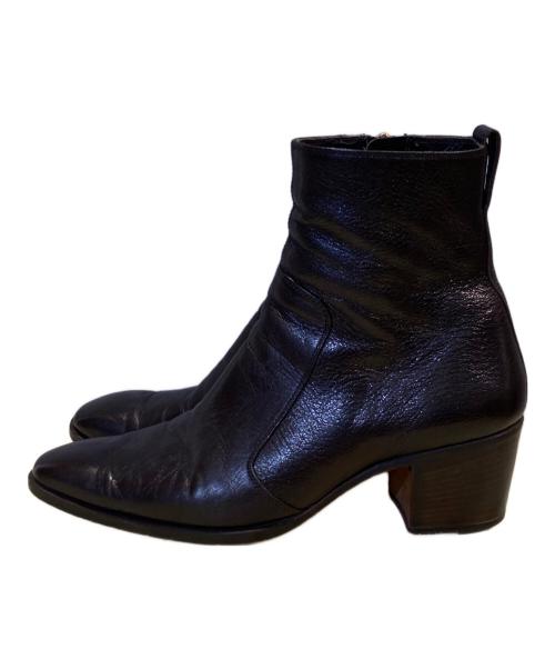 Yves Saint Laurent（イヴサンローラン）Yves Saint Laurent (イヴサンローラン) ジョニーブーツ ブラウン サイズ:40 1/2の古着・服飾アイテム