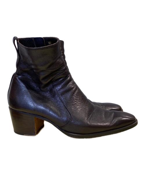 Yves Saint Laurent（イヴサンローラン）Yves Saint Laurent (イヴサンローラン) ジョニーブーツ ブラウン サイズ:40 1/2の古着・服飾アイテム