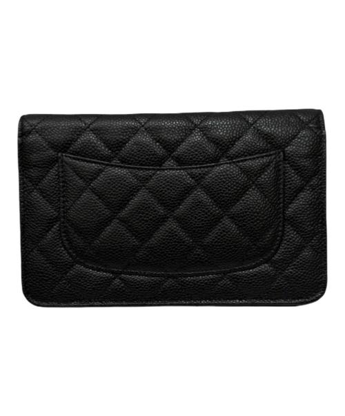 CHANEL（シャネル）CHANEL (シャネル) タイムレスクラシック/チェーンショルダーウォレット ブラックの古着・服飾アイテム