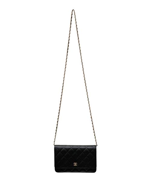 CHANEL（シャネル）CHANEL (シャネル) タイムレスクラシック/チェーンショルダーウォレット ブラックの古着・服飾アイテム
