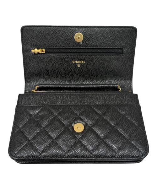 CHANEL（シャネル）CHANEL (シャネル) タイムレスクラシック/チェーンショルダーウォレット ブラックの古着・服飾アイテム