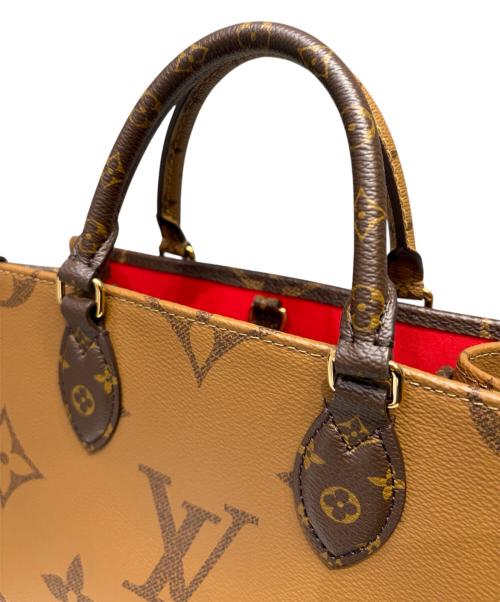 LOUIS VUITTON（ルイ ヴィトン）LOUIS VUITTON (ルイ ヴィトン) オンザゴー PM ブラウン×ベージュ サイズ:PMの古着・服飾アイテム