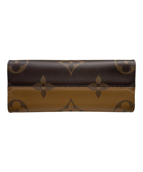 LOUIS VUITTON（ルイ ヴィトン）LOUIS VUITTON (ルイ ヴィトン) オンザゴー PM ブラウン×ベージュ サイズ:PMの古着・服飾アイテム