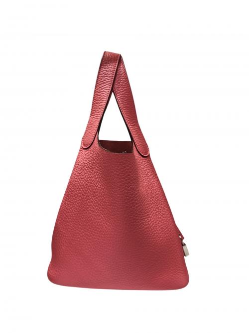 HERMES（エルメス）HERMES (エルメス) ピコタンロックPM/トリヨンクレマンス/ローズアザレ/W刻印:2024年/シルバー金具 ローズアザレ サイズ:PMの古着・服飾アイテム