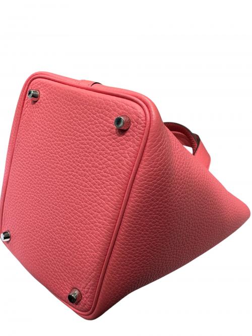 HERMES（エルメス）HERMES (エルメス) ピコタンロックPM/トリヨンクレマンス/ローズアザレ/W刻印:2024年/シルバー金具 ローズアザレ サイズ:PMの古着・服飾アイテム