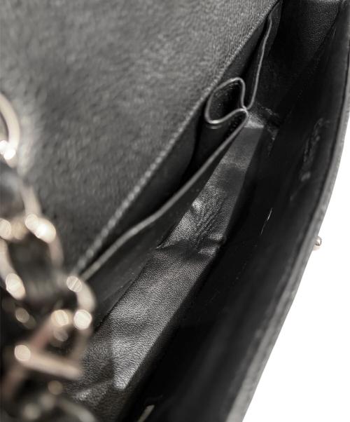 CHANEL（シャネル）CHANEL (シャネル) イーストウエスト マトラッセショルダーバッグ/キャビアスキン/シルバー金具/1341****/2010年頃 ブラック×シルバー金具 サイズ:25の古着・服飾アイテム