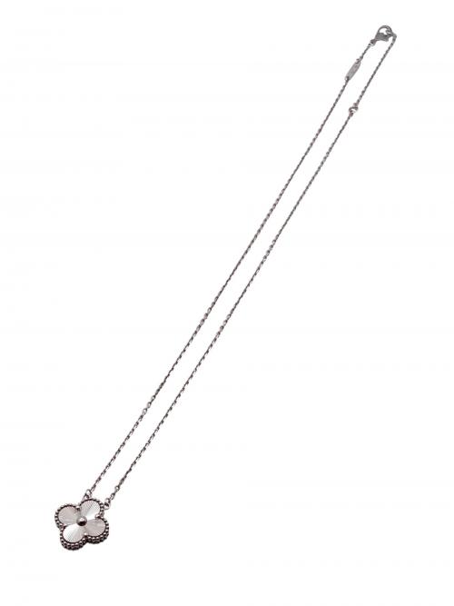 VAN CLEEF & ARPELS（ヴァンクリーフ＆アーペル）VAN CLEEF & ARPELS (ヴァンクリーフ＆アーペル) ヴィンテージアルハンブラギヨシェネックレス VCARP9XG00 サイズ:ヴィンテージアルハンブラの古着・服飾アイテム