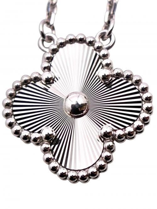 VAN CLEEF & ARPELS（ヴァンクリーフ＆アーペル）VAN CLEEF & ARPELS (ヴァンクリーフ＆アーペル) ヴィンテージアルハンブラギヨシェネックレス VCARP9XG00 サイズ:ヴィンテージアルハンブラの古着・服飾アイテム