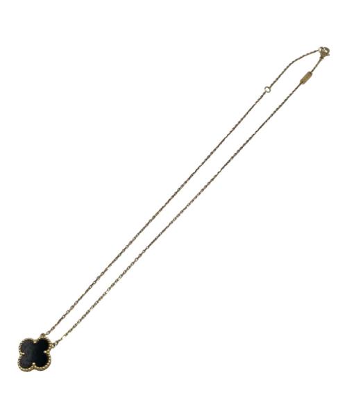 VAN CLEEF & ARPELS（ヴァンクリーフ＆アーペル）VAN CLEEF & ARPELS (ヴァンクリーフ＆アーペル) ヴィンテージアルハンブラ オニキス ネックレス サイズ:ヴィンテージの古着・服飾アイテム