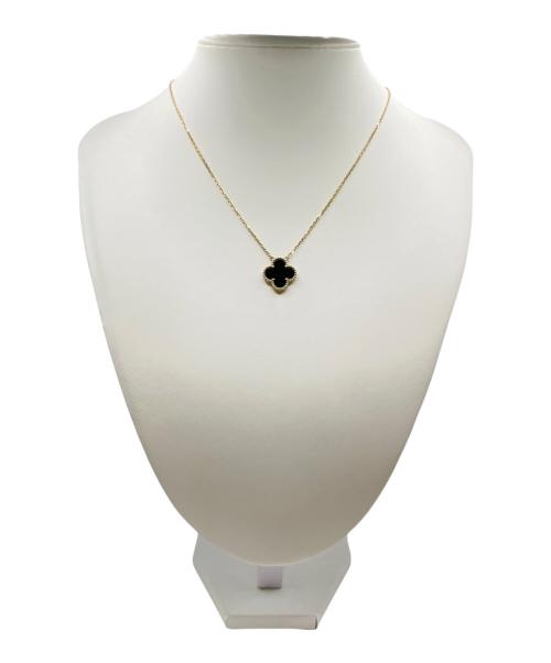 VAN CLEEF & ARPELS（ヴァンクリーフ＆アーペル）VAN CLEEF & ARPELS (ヴァンクリーフ＆アーペル) ヴィンテージアルハンブラ オニキス ネックレス サイズ:ヴィンテージの古着・服飾アイテム