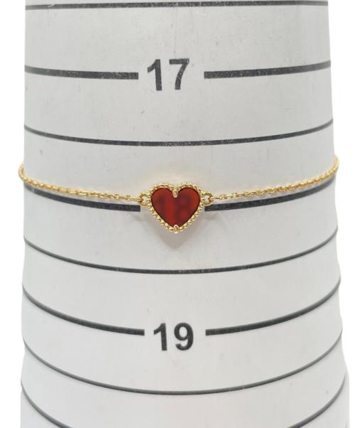 VAN CLEEF & ARPELS（ヴァンクリーフ＆アーペル）VAN CLEEF & ARPELS (ヴァンクリーフ＆アーペル) スウィート ハート ブレスレット サイズ:18cmの古着・服飾アイテム