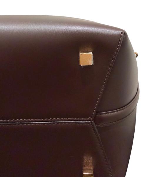 Saint Laurent Paris（サンローランパリ）Saint Laurent Paris (サンローランパリ) LE37/ハンドバッグ ブラウンの古着・服飾アイテム