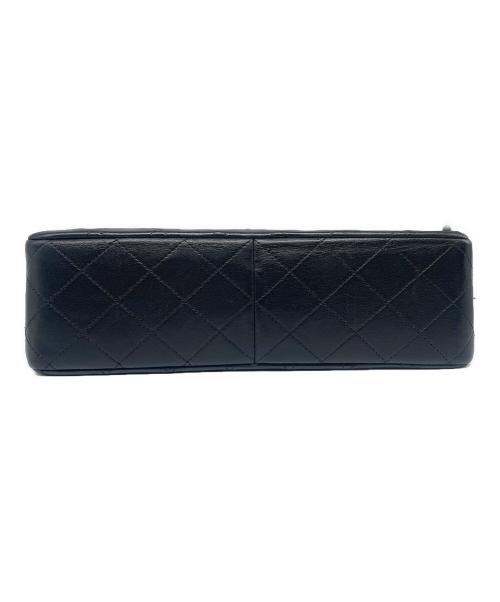 CHANEL（シャネル）CHANEL (シャネル) マトラッセ25 スクエア/Wフラップチェーンショルダーバッグ ブラック サイズ:25の古着・服飾アイテム