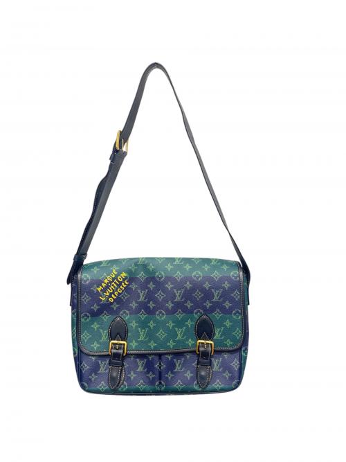 LOUIS VUITTON（ルイ ヴィトン）LOUIS VUITTON (ルイ ヴィトン) サッチェル メッセンジャー M15178 グリーンの古着・服飾アイテム