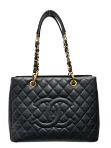 CHANEL（シャネル）の古着「GSTトートバッグ」｜ブラック