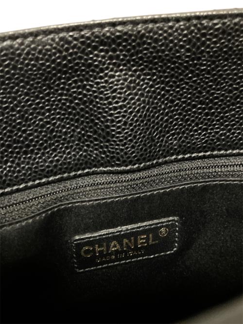 CHANEL（シャネル）CHANEL (シャネル) GSTトートバッグ ブラック サイズ:-の古着・服飾アイテム