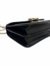 中古・古着 GUCCI (グッチ) インターロッキングGチェーンショルダーバッグ ブラック サイズ:-：120000円