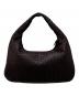 BOTTEGA VENETA (ボッテガベネタ) イントレチャートホーボーバッグ ブラウン：250000円