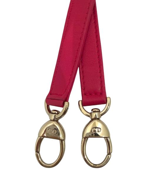 Christian Dior（クリスチャン ディオール）Christian Dior (クリスチャン ディオール) LADY DIOR ミディアムハンドバッグ ピンク サイズ:ミディアムの古着・服飾アイテム