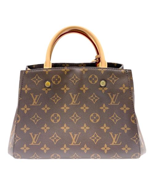 LOUIS VUITTON（ルイ ヴィトン）LOUIS VUITTON (ルイ ヴィトン) 2WAYバッグ/モンテーニュMM/モノグラム/M41056 ブラウン サイズ:MMの古着・服飾アイテム