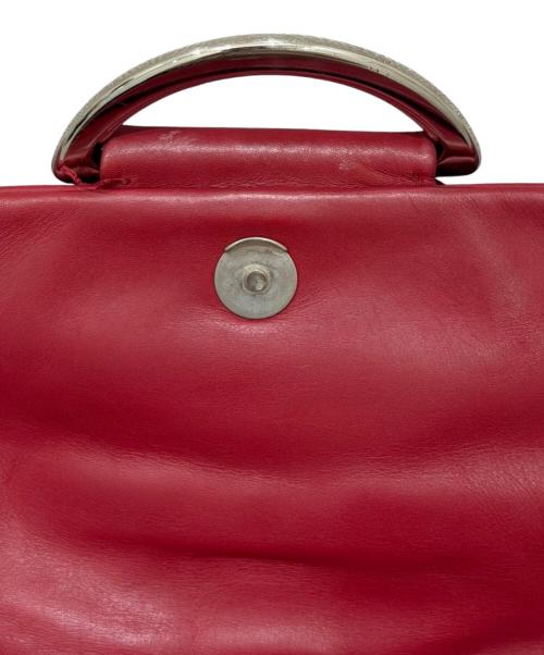 Christian Dior（クリスチャン ディオール）Christian Dior (クリスチャン ディオール) デミルーン ワンショルダーバッグ レッドの古着・服飾アイテム