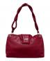 Christian Dior (クリスチャン ディオール) デミルーン ワンショルダーバッグ レッド：150000円