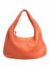 BOTTEGA VENETA（ボッテガベネタ）の古着「イントレチャート ホーボーバッグ」｜ピンク