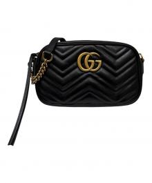 GUCCI（グッチ）の古着「GGマーモントカメラショルダーバッグ」｜ブラック