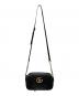 GUCCI (グッチ) GGマーモントカメラショルダーバッグ ブラック：160000円