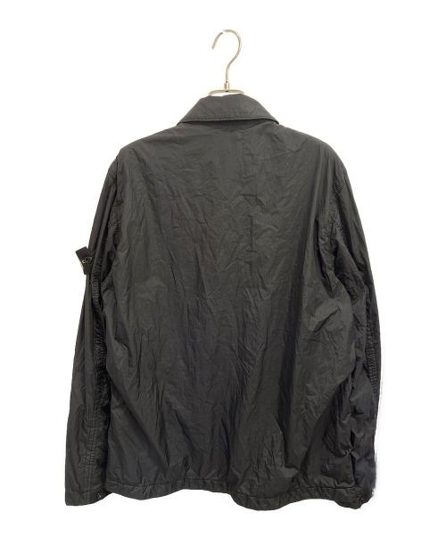 STONE ISLAND（ストーンアイランド）STONE ISLAND (ストーンアイランド) ナイロンジャケット ブラック サイズ:Lの古着・服飾アイテム