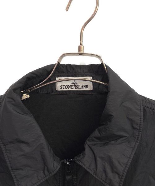 STONE ISLAND（ストーンアイランド）STONE ISLAND (ストーンアイランド) ナイロンジャケット ブラック サイズ:Lの古着・服飾アイテム