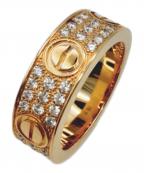 Cartierカルティエ）の古着「ラブリングパヴェダイヤ/LOVE ring classic model paved」
