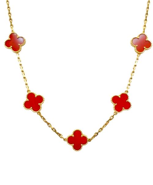 VAN CLEEF & ARPELS（ヴァンクリーフ＆アーペル）VAN CLEEF & ARPELS (ヴァンクリーフ＆アーペル) ヴィンテージアルハンブラ 10P/Vintage Alhambra Necklace 10 Motifs サイズ:ヴィンテージの古着・服飾アイテム