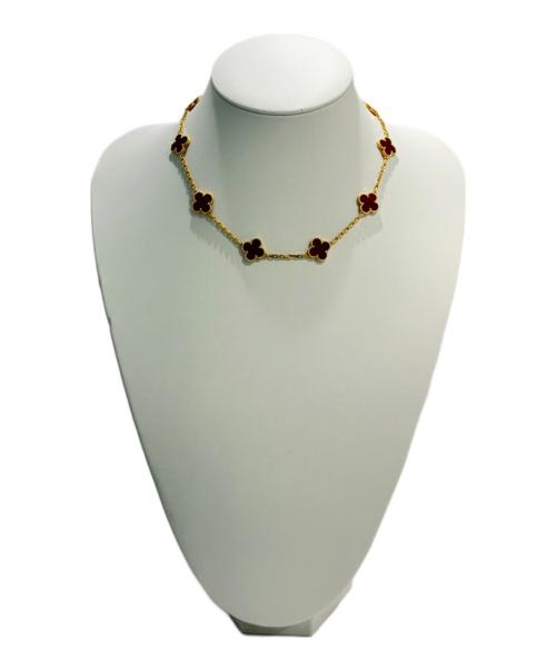 VAN CLEEF & ARPELS（ヴァンクリーフ＆アーペル）VAN CLEEF & ARPELS (ヴァンクリーフ＆アーペル) ヴィンテージアルハンブラ 10P/Vintage Alhambra Necklace 10 Motifs サイズ:ヴィンテージの古着・服飾アイテム