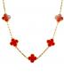 VAN CLEEF & ARPELS（ヴァンクリーフ＆アーペル）の古着「ヴィンテージアルハンブラ 10P/Vintage Alhambra Necklace 10 Motifs」