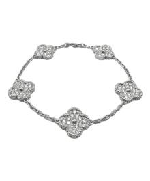 VAN CLEEF & ARPELS（ヴァンクリーフ＆アーペル）の古着「ヴィンテージ アルハンブラ ブレスレット5モチーフ/Vintage Alhambra bracelet, 5 motifs/VCARA41500」
