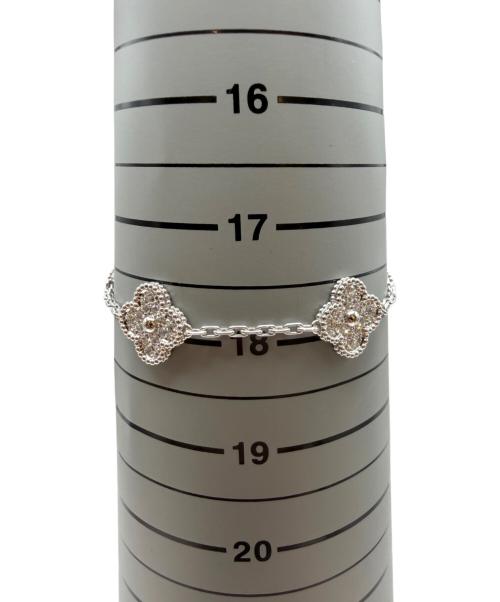 VAN CLEEF & ARPELS（ヴァンクリーフ＆アーペル）VAN CLEEF & ARPELS ヴィンテージ アルハンブラ ブレスレット5モチーフ/Vintage Alhambra bracelet, 5 motifs/VCARA41500 サイズ:ヴィンテージ/18.0cmの古着・服飾アイテム