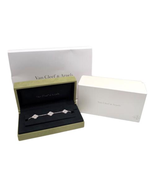 VAN CLEEF & ARPELS（ヴァンクリーフ＆アーペル）VAN CLEEF & ARPELS ヴィンテージ アルハンブラ ブレスレット5モチーフ/Vintage Alhambra bracelet, 5 motifs/VCARA41500 サイズ:ヴィンテージ/18.0cmの古着・服飾アイテム