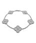 VAN CLEEF & ARPELS（ヴァンクリーフ＆アーペル）の古着「ヴィンテージ アルハンブラ ブレスレット5モチーフ/Vintage Alhambra bracelet, 5 motifs/VCARA41500」