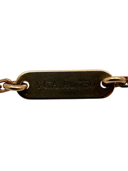 VAN CLEEF & ARPELS（ヴァンクリーフ＆アーペル）VAN CLEEF & ARPELS  Vintage Alhambra pendant, 18K yellow gold, onyx ヴィンテージ アルハンブラ ペンダント オニキス サイズ:ヴィンテージアルハンブラの古着・服飾アイテム
