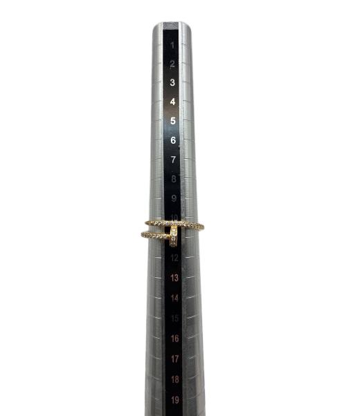 Cartier（カルティエ）Cartier (カルティエ) ジュストアンクルリングスモールモデル、セミパヴェセッティング/Juste un Clou ring, small model, semi-paved  サイズ:53/11号の古着・服飾アイテム
