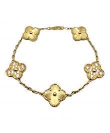 VAN CLEEF & ARPELS（ヴァンクリーフ＆アーペル）の古着「Guilloché Vintage Alhambra 5-Motif/ギヨシェヴィンテージアルハンブラ 5P/VCARP4KN00」