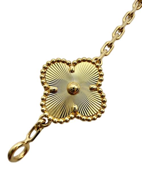 VAN CLEEF & ARPELS（ヴァンクリーフ＆アーペル）VAN CLEEF & ARPELS Guilloché Vintage Alhambra 5-Motif/ギヨシェヴィンテージアルハンブラ 5P/VCARP4KN00 サイズ:Vintage/ヴィンテージ/17.5cmの古着・服飾アイテム