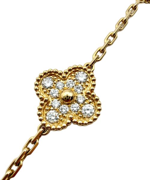 VAN CLEEF & ARPELS（ヴァンクリーフ＆アーペル）VAN CLEEF & ARPELS Guilloché Vintage Alhambra 5-Motif/ギヨシェヴィンテージアルハンブラ 5P/VCARP4KN00 サイズ:Vintage/ヴィンテージ/17.5cmの古着・服飾アイテム