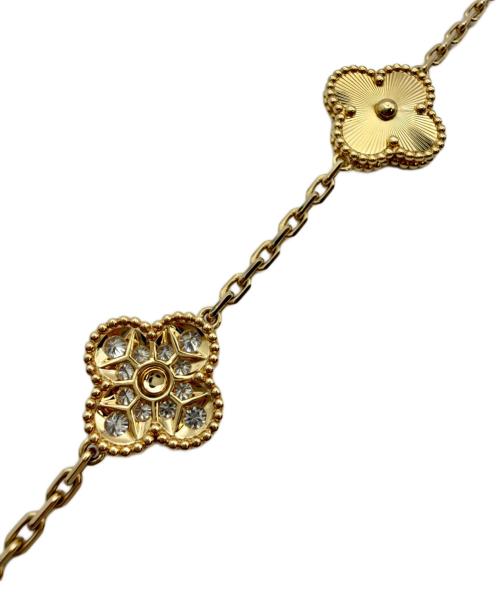 VAN CLEEF & ARPELS（ヴァンクリーフ＆アーペル）VAN CLEEF & ARPELS Guilloché Vintage Alhambra 5-Motif/ギヨシェヴィンテージアルハンブラ 5P/VCARP4KN00 サイズ:Vintage/ヴィンテージ/17.5cmの古着・服飾アイテム