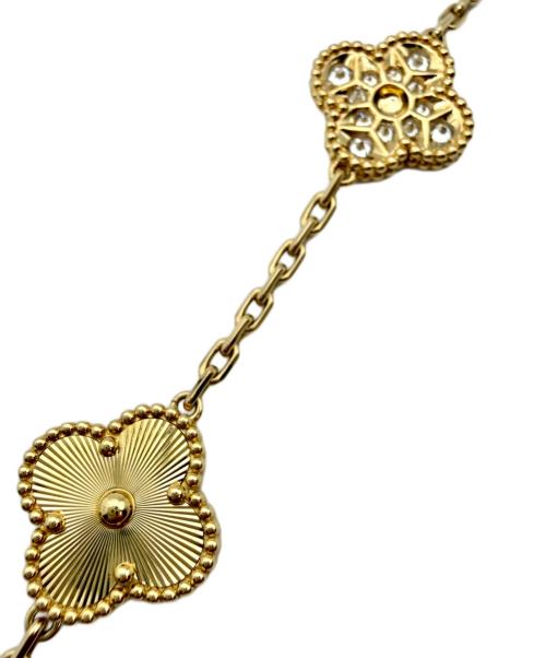 VAN CLEEF & ARPELS（ヴァンクリーフ＆アーペル）VAN CLEEF & ARPELS Guilloché Vintage Alhambra 5-Motif/ギヨシェヴィンテージアルハンブラ 5P/VCARP4KN00 サイズ:Vintage/ヴィンテージ/17.5cmの古着・服飾アイテム