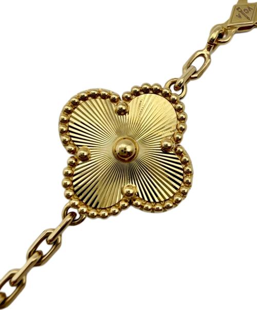 VAN CLEEF & ARPELS（ヴァンクリーフ＆アーペル）VAN CLEEF & ARPELS Guilloché Vintage Alhambra 5-Motif/ギヨシェヴィンテージアルハンブラ 5P/VCARP4KN00 サイズ:Vintage/ヴィンテージ/17.5cmの古着・服飾アイテム