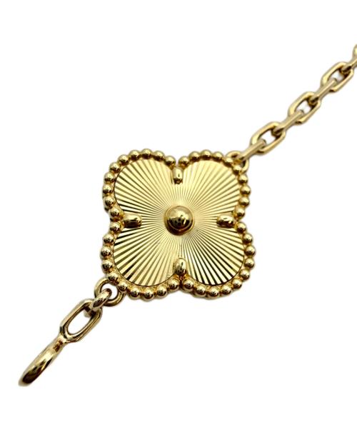 VAN CLEEF & ARPELS（ヴァンクリーフ＆アーペル）VAN CLEEF & ARPELS Guilloché Vintage Alhambra 5-Motif/ギヨシェヴィンテージアルハンブラ 5P/VCARP4KN00 サイズ:Vintage/ヴィンテージ/17.5cmの古着・服飾アイテム